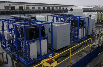 ICM Equatic plant for seawater carbon dioxide removal
